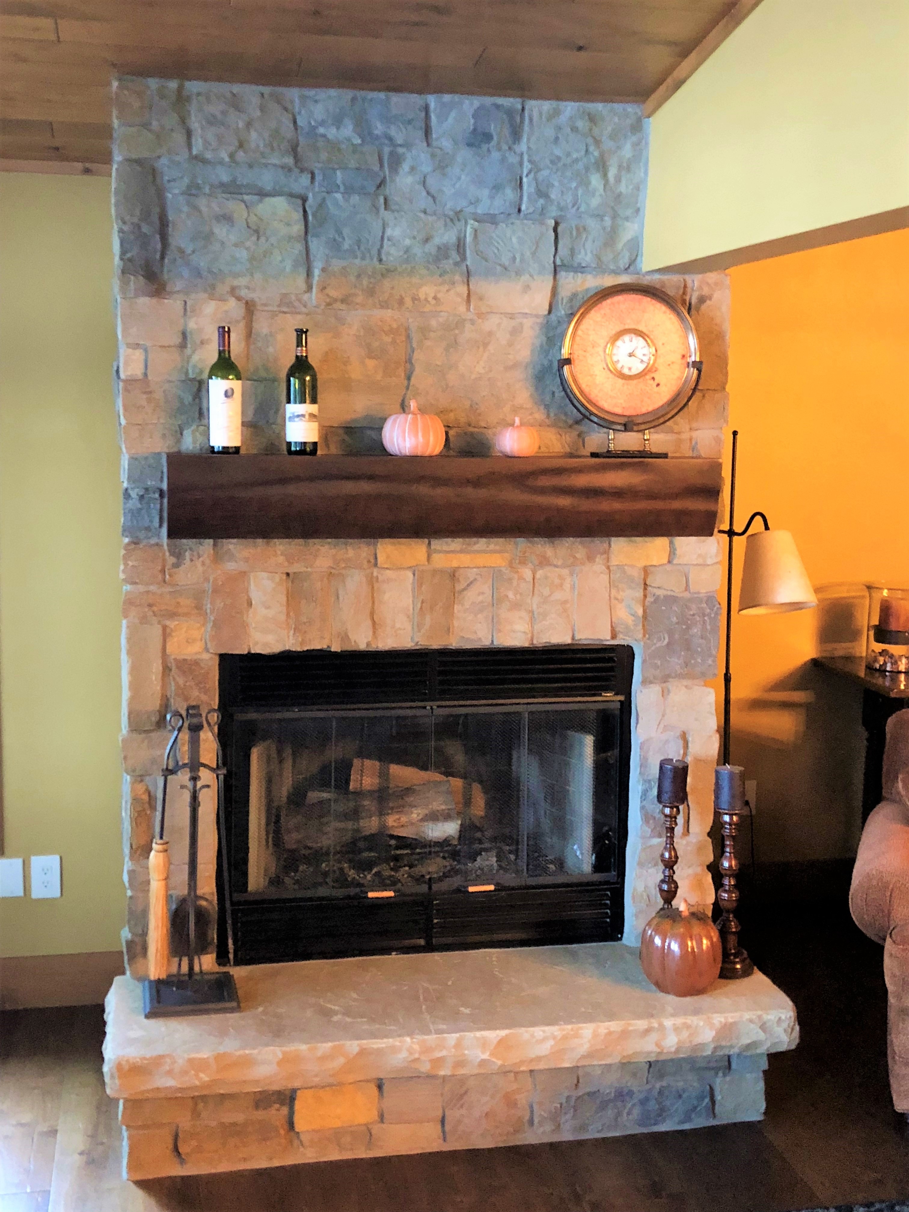 Edwards Rustic Earth Adir Fireplace