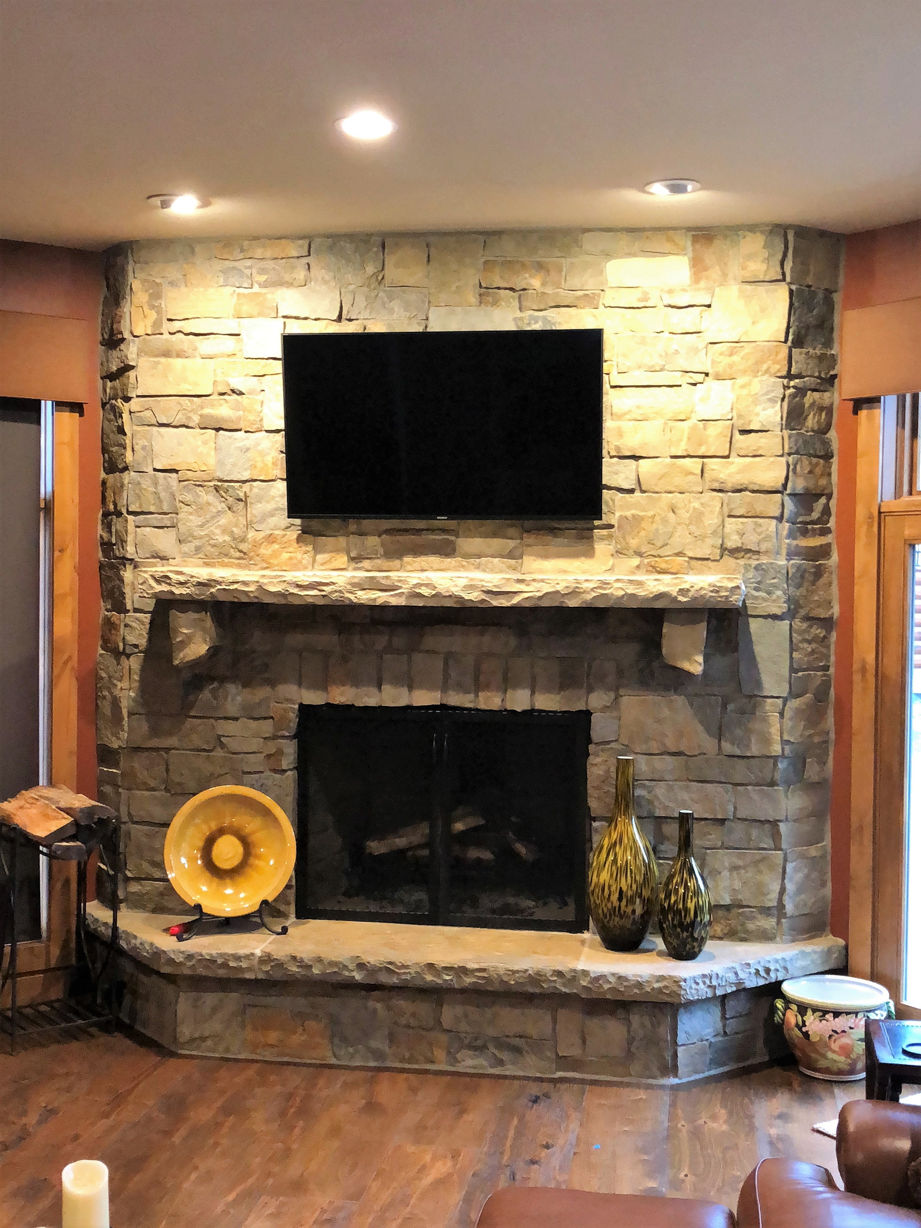 Edwards Burda Earth Adir Fireplace