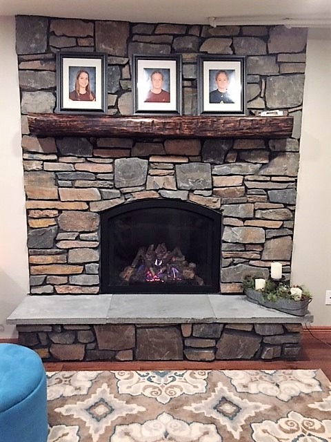 Classic Stone Aardie Fireplace