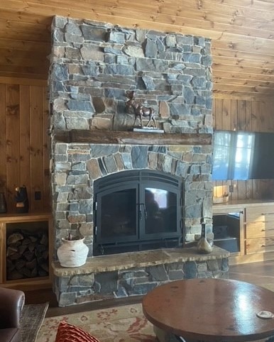 Classic Stone Aardie Fireplace